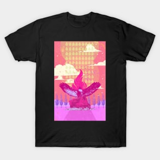 RAIN HAWK (pink) T-Shirt